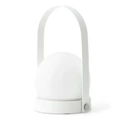 New Audo Copenhagen Carrie portable table lamp, White