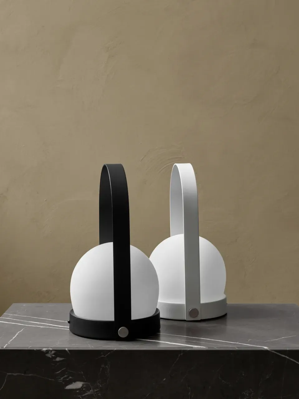 New Audo Copenhagen Carrie portable table lamp, White