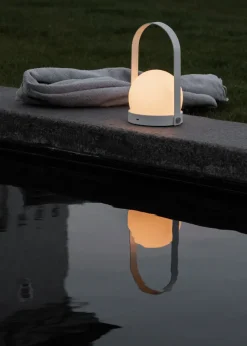 New Audo Copenhagen Carrie portable table lamp, White