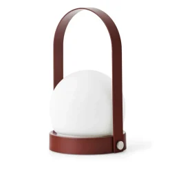 Bedside Lamps|Portable Lighting^Audo Copenhagen Carrie portable table lamp, Burned Red