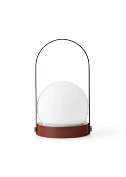 Bedside Lamps|Portable Lighting^Audo Copenhagen Carrie portable table lamp, Burned Red