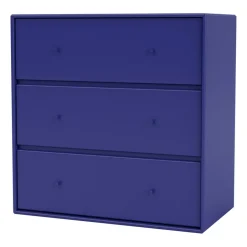 Clearance Montana CARRY dresser, 3 drawers, Monarch Blue