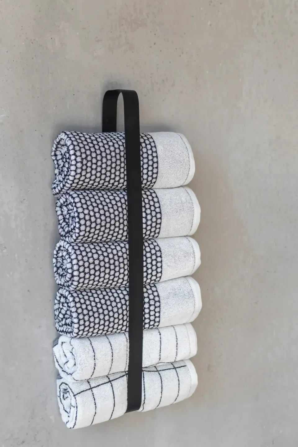 Towel Rails & Holders^Mette Ditmer Carry towel hanger 52 cm, Black
