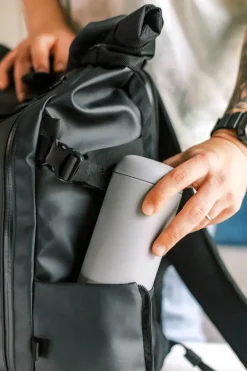 Thermal Flasks & Travel Mugs^Fellow Carter thermos mug with splash guard 47 cl, Matte Grey