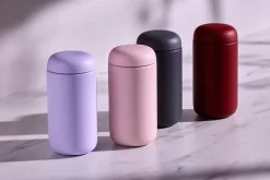 Thermal Flasks & Travel Mugs^Fellow Carter thermos mug with splash guard 47 cl, Really Red