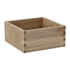 Best Scandi Living Carve storage box 15 cm, Oak Beige