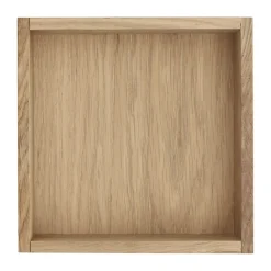 Best Scandi Living Carve storage box 15 cm, Oak Beige