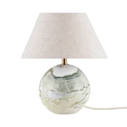 New Globen Lighting Castello 24 table lamp, Green
