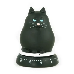 Thermometers & Timers^Bengt Ek Design Cat timer, Black