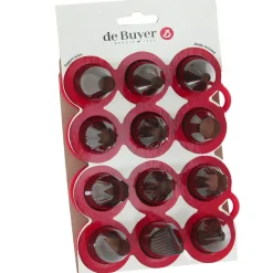 More Baking Accessories^De Buyer Catering Piping set, 12-pack Grey