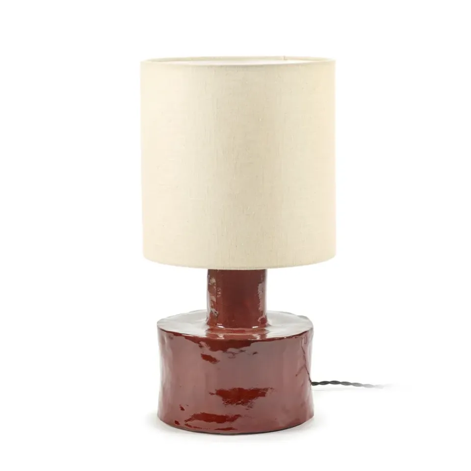 Clearance Serax Catherine table lamp 47 cm, Red-white RedWhite