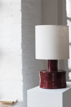 Clearance Serax Catherine table lamp 47 cm, Red-white RedWhite