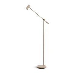 Discount Belid Cato floor lamp 134 cm, Nougat-brass Brown