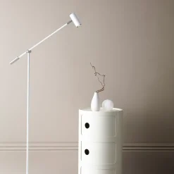 Reading Lamps|Floor Lamps^Belid Cato floor lamp, matte White