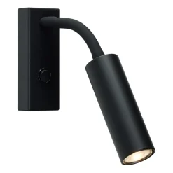 Discount Belid Cato Slim wall lamp flexarm, Matt Black