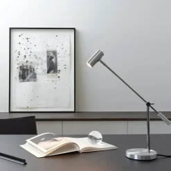 Sale Belid Cato table lamp 48 -5 cm, Aluminium Silver-coloured
