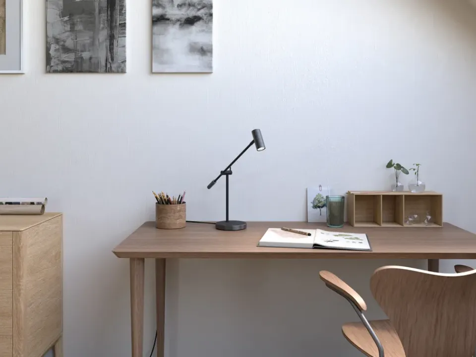 Desk Lamps^Belid Cato table lamp 48 -5 cm, Oxide Grey