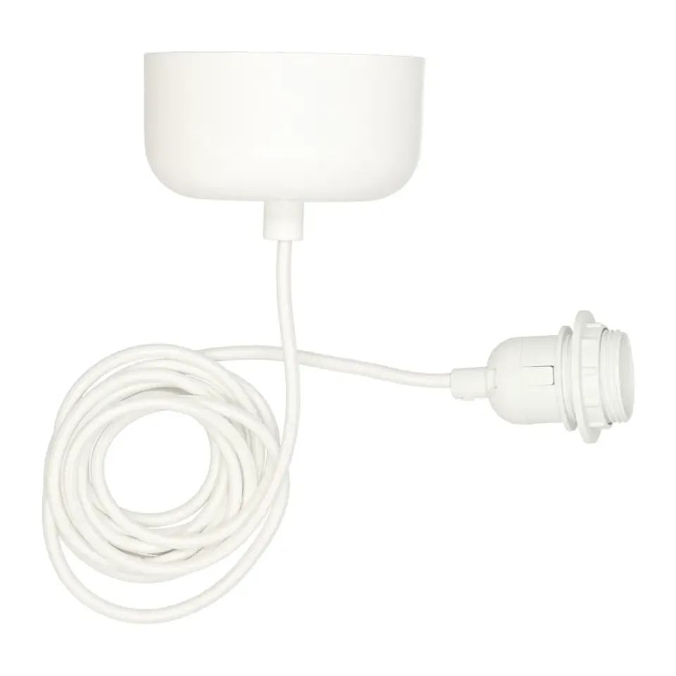 Lamp Hooks & Suspensions^Scandi Living Ceiling suspension incl cord 250 cm, White