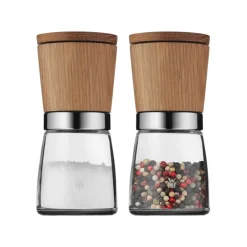 Best WMF Ceramill spice grinder set, Oak-glass BeigeBrownTransparent