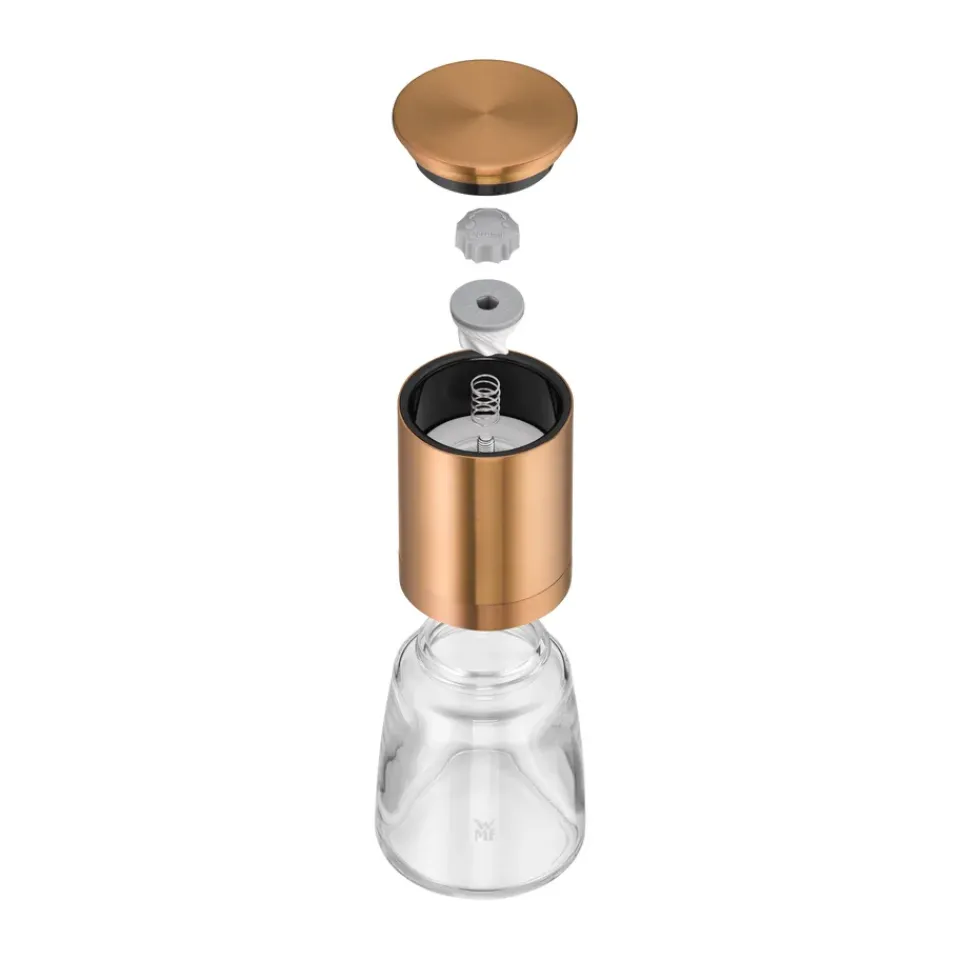 WMF Ceramill spice grinder set, Copper-glass Gold-coloured