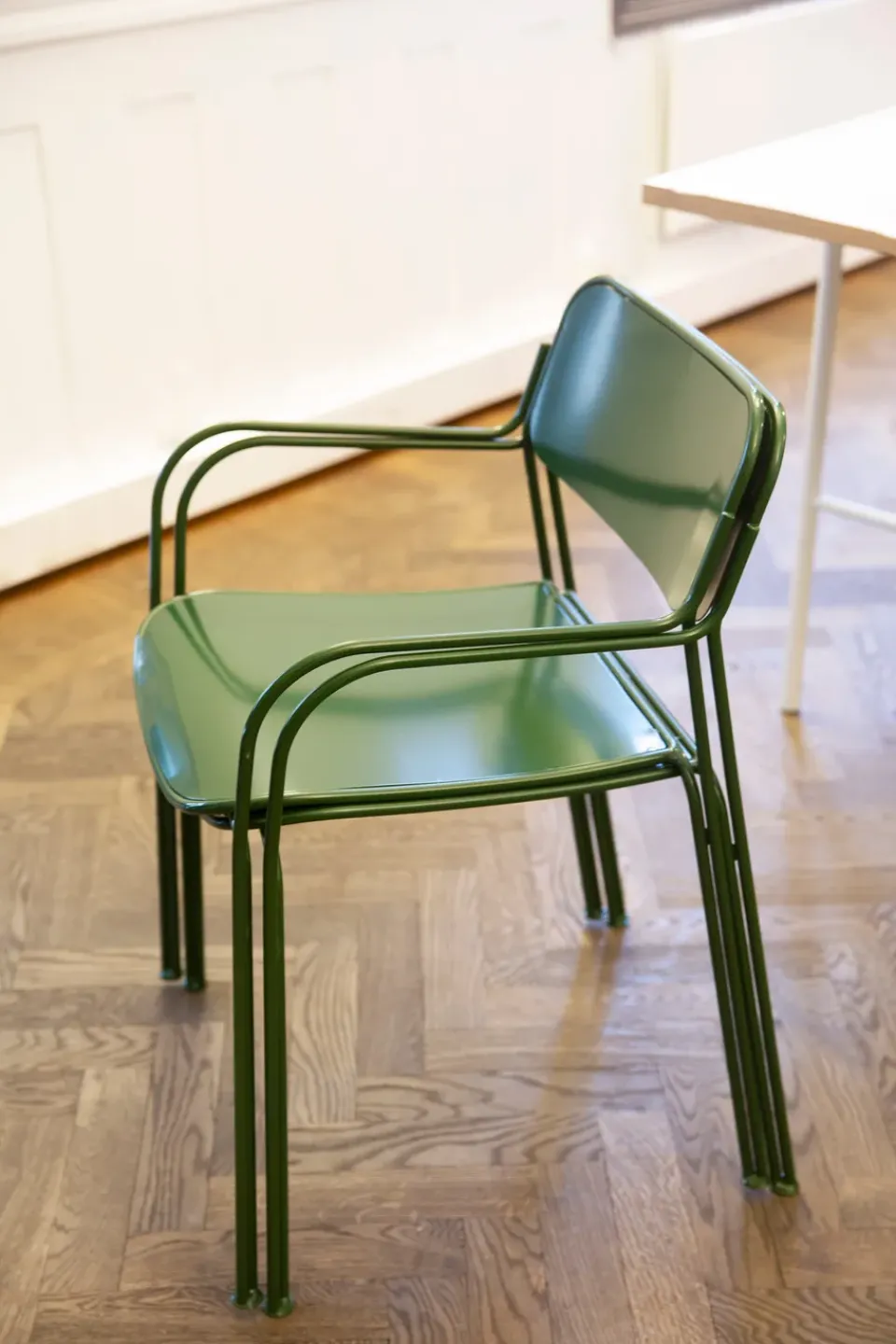 Best Grythyttan Stålmöbler Chair Libelle chair, Green