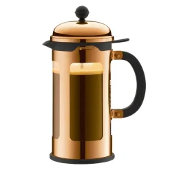 Coffee Presses & Makers^Bodum Chambord modern coffee press copper, 8 cups Gold-coloured