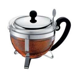 Teapots^Bodum Chambord teapot chrome, 1 l Silver-coloured