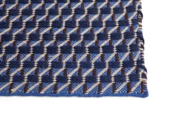 Clearance HAY Channel rug, Blue-white 140x200 cm BlueWhite