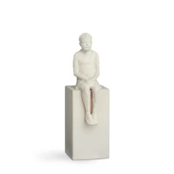 Hot Kähler Character sculpture, The dreamer White