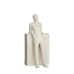 Sculptures & Porcelain Figurines^Kähler Character sculpture, The hedonist White