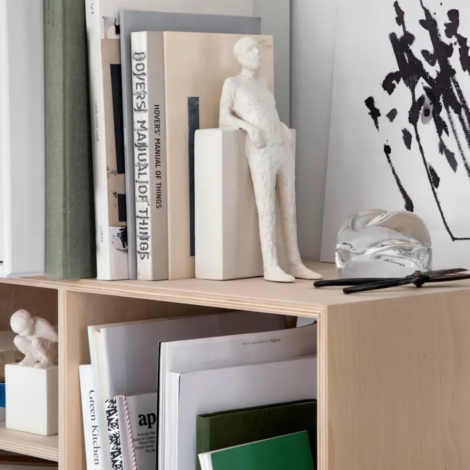 Sculptures & Porcelain Figurines^Kähler Character sculpture, The hedonist White