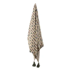 Outlet Bloomingville Charlie throw 130x160 cm, Brown