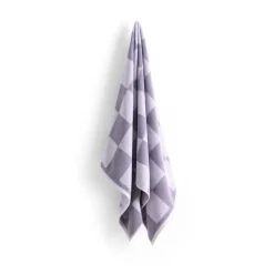 Bath Sheets^HAY Check bath towel 70x136 cm, Lavender Purple