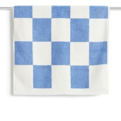 Bath Mats^HAY Check bathroom rug 50x90 cm, Sky Blue