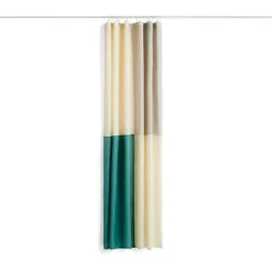 Shower Curtains^HAY Check shower curtain 180x200 cm, Green