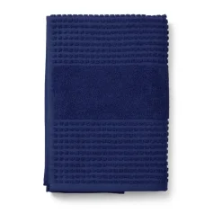 Bath Sheets^Juna Check towel 70x140 cm, Navy Blue