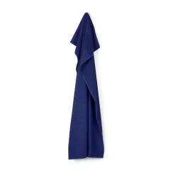 Bath Sheets^Juna Check towel 70x140 cm, Navy Blue