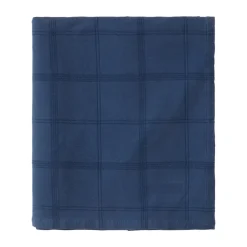 Bedspreads & Throws^Lexington Checked Jacquard bedspread 260x240 cm, Denim Blue