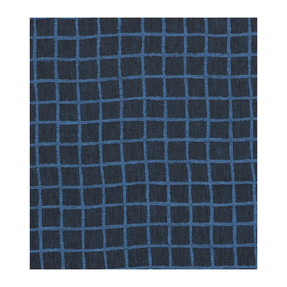 Fabric By The Metre^Fine Little Day Checkered fabric, Blue-black BlueBlack
