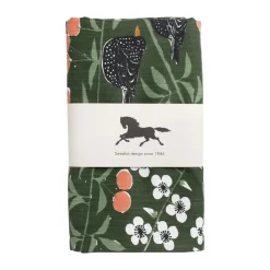 Tablecloths^Almedahls Cherry Garden tablecloth, Dark , 145x250 cm Green