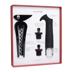 Other Kitchen Utensils^L'Atelier du Vin Chic set night wine accessory set, 4 pieces Black