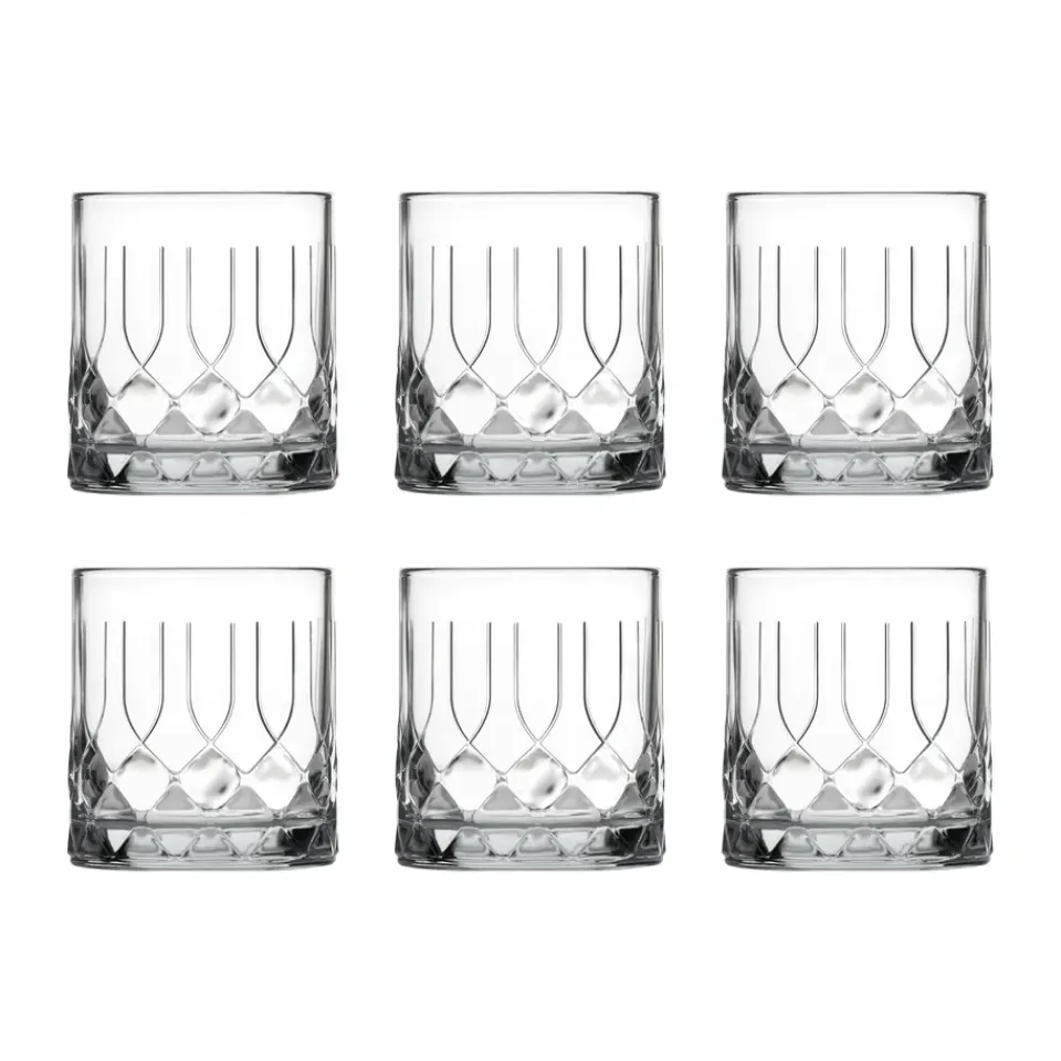 Whiskey & Cognac Glasses^La Rochère Chicago tumbler whisky glass 6-pack, 34 cl Transparent