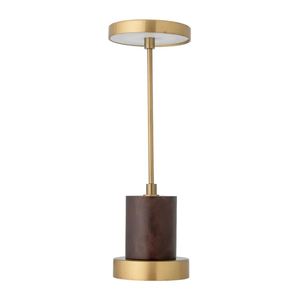 Sale Bloomingville Chico portable table lamp Ø10x30 cm, Brass Gold-coloured