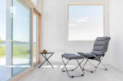 Outlet Fiam Chico Soft footrest, Anthracite Grey
