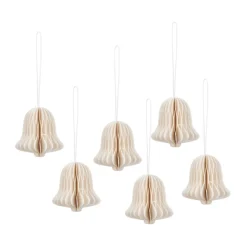 Best Broste Copenhagen Chime bell Christmas tree decoration, Off White