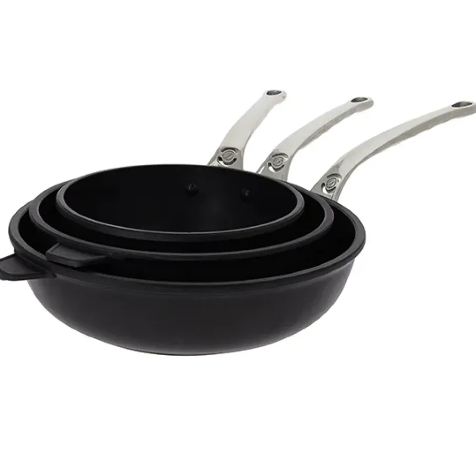 Online De Buyer Choc Extreme saucepan, 28 cm Black