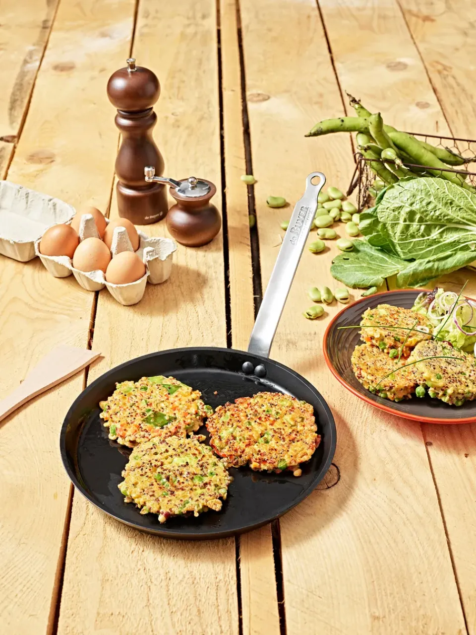 Frying Pans & Skillets^De Buyer Choc Intense pancake pan, 26 cm Black