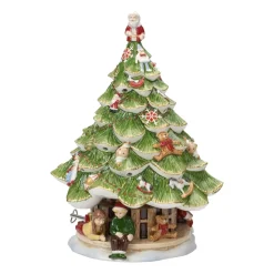 Christmas Decorations^Villeroy & Boch Christmas Toys Memory snowglobe tree, Green