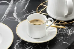 Discount Villeroy & Boch Château Septfontaines coffee saucer Ø15.5 cm, White-gold WhiteGold-coloured