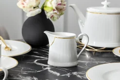 Milk Jugs^Villeroy & Boch Château Septfontaines milk pitcher 25 cl, White-gold WhiteGold-coloured